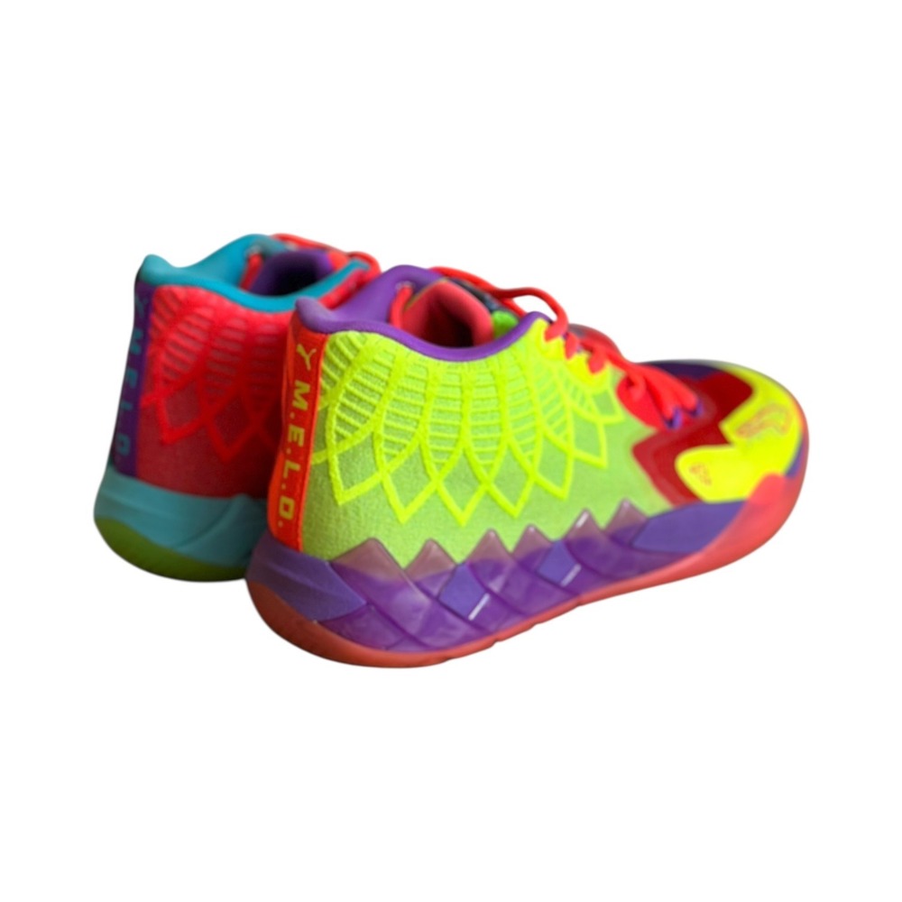 Puma MB.01 Be You LaMelo Ball Basketball Shoes Multicolor Rare Mens Size 10 - Picture 4 of 14
